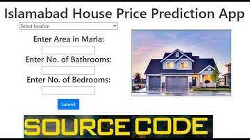 Islamabad House Price Prediction - Machine Learning Project with Flask | UBprogrammer