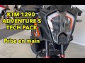 Ktm 1290 adventure s avec tech pack  prise en main