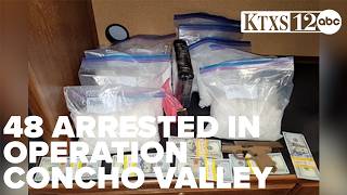 48 arrested in Operation Concho Valley