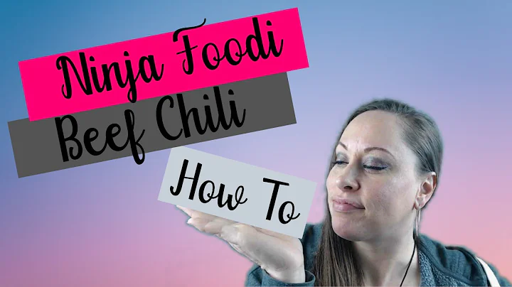 How To Make Beef Chili in the Ninja Foodi!