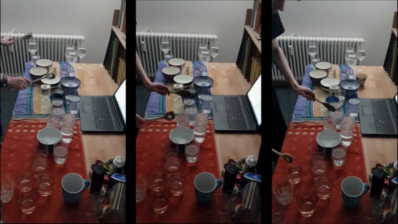 Glass music #8 (Bach, Beethoven, Shostakovitch, Mussorgsky, Dukas)