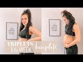 *TRIPLETS* 16 weeks pregnant update (preeclampsia??, symptoms, GENDERS??!!)