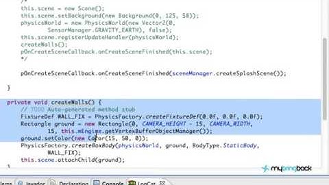 AndEngine 1 8 Android Game Development Transferring between Scenes
