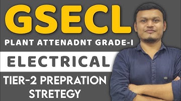 GSECL PA-1 Tier-2 Prepration Strategy for electrical. #gseclrecruitment #gseclpa #gsecl2025