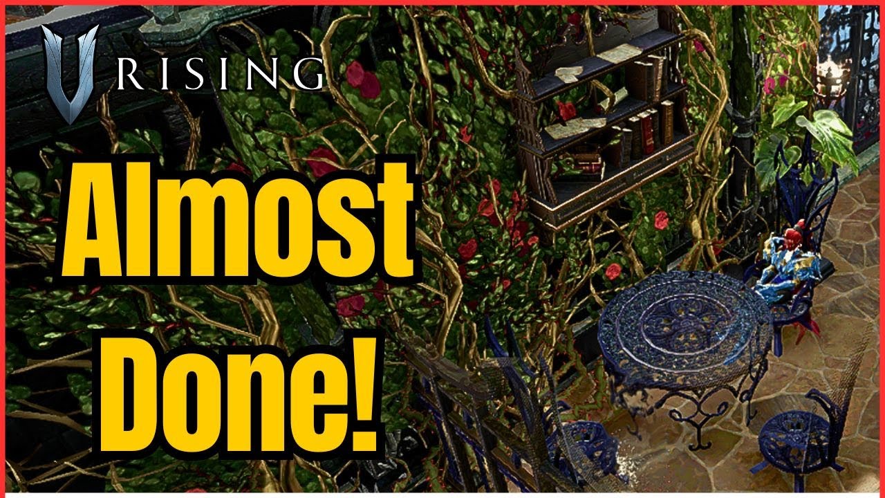 V Rising Merch Finishing up my MASSIVE V Rising Castle | !lurk !socials !kofi !merch ...
