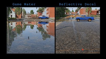 Make a road look reflective - what works and what does not - Question from Comments - BeamNG