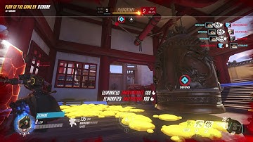Torbjorn clutch on Hanamura (Overwatch)