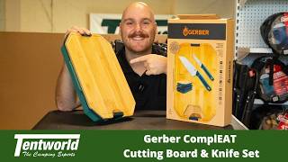 Gerber ComplEAT Cutting Board and Knife Set