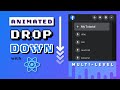 Advanced Dropdown Menu - React & CSS Animation Tutorial for Beginners