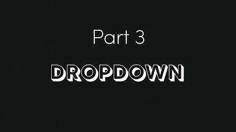 Advanced Dropdown Menu - React & CSS Animation Tutorial for Beginners