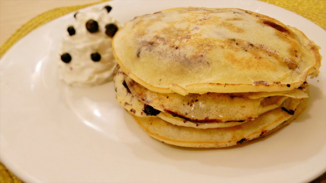 Americke Palacinke Sa Borovnicama Youtube