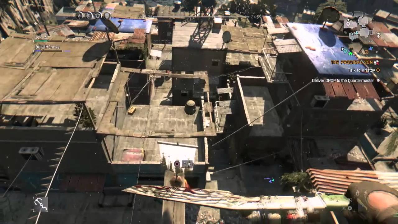 تجميع اعلام مدينة Slums داينق لايت Dying light all 13 flags in Slums