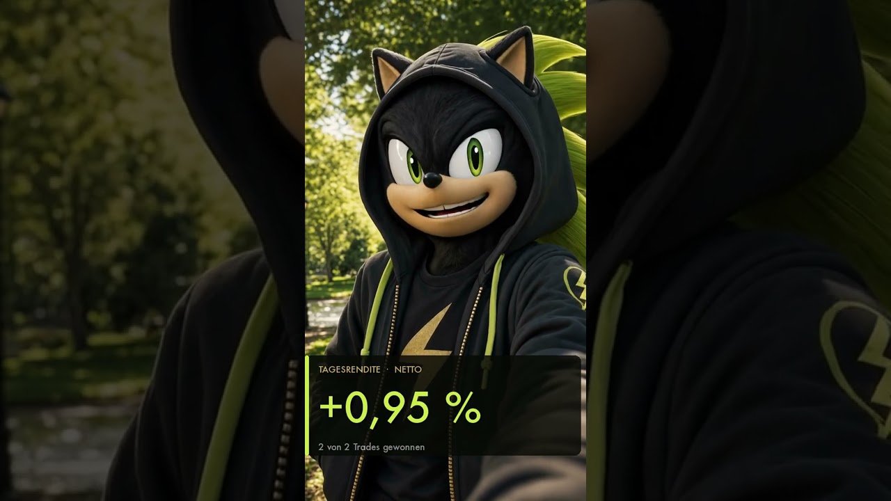 CopyX Trading Tagesvideo — 0,95% netto am 05.08.2026 mit SONIC AI