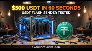 Testing USDT Flash Tool — $500 Appeared in 60 Seconds