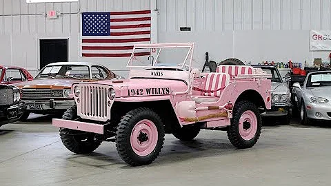 1944 Willys Jeep Pink