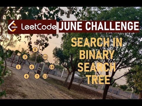 Binary search Tree, Leetcode June challenge search in binary search tree ,easy solution, fastest