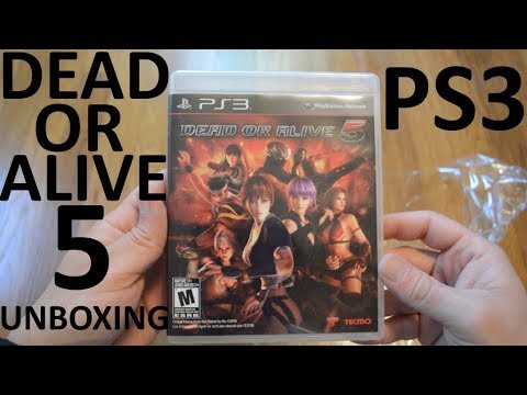 Unboxing Dead Or Alive 5 For PlayStation 3 - YouTube