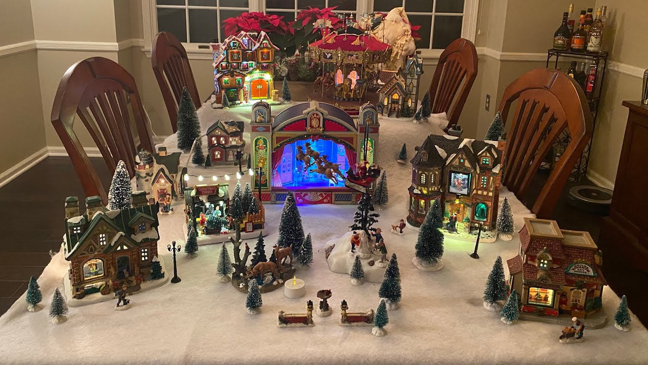Christmas Village Display 2020 (Lemax, Winter Wonder Lane & More!)