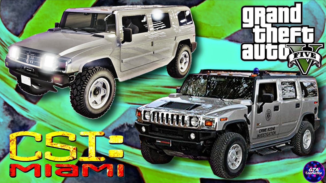 ハマー, CSI マイアミ HUMMER H2 GTA 5 - CSI Miami Hummer H2 Car Build - YouTube