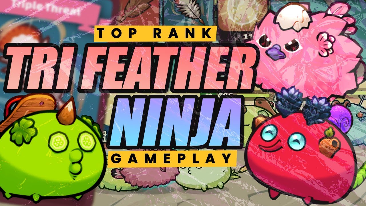 Top Rank Season 21 Ninja Bird Back Laner Gameplay -  Bird | Bug |  Plant Build (Axie Infinity)