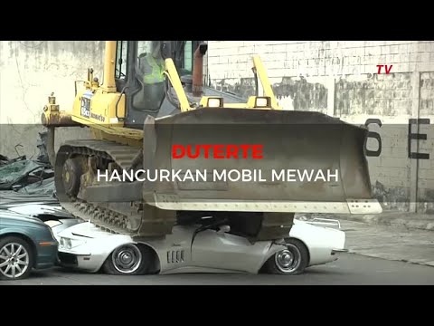 Perangi Korupsi Duterte Hancurkan Mobil Mewah YouTube