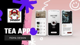 Tea App UI Design by using Figma screenshot 5