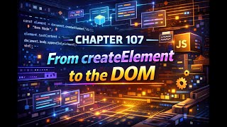 The Complete JavaScript in Malayalam - Chapter 107 - From createElement to the DOM in JavaScript