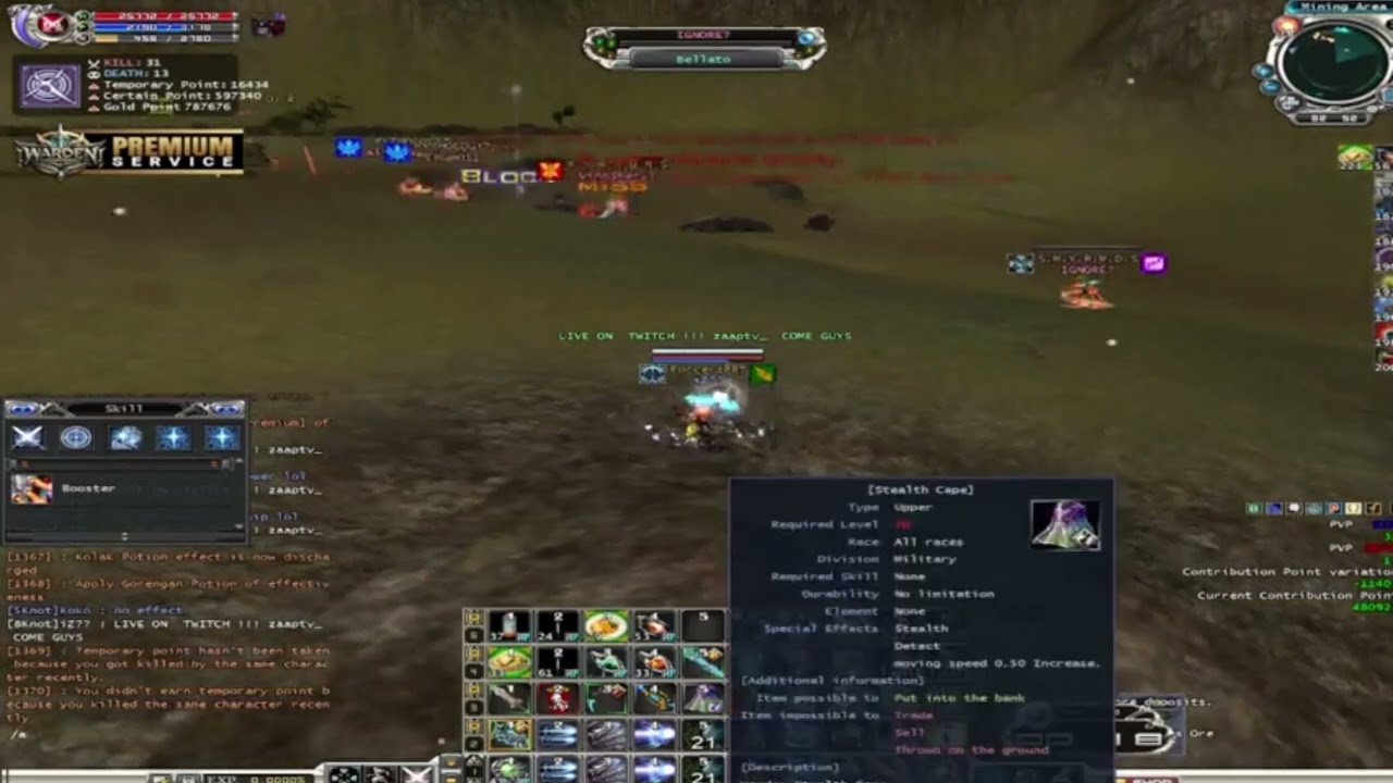 Rf WARDEN FULL PVP ! By : ZAAP = iZ??