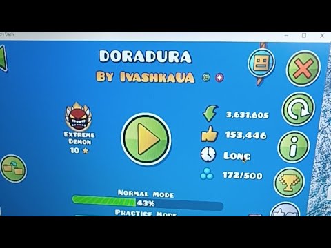 СТРИМ!! GEOMETRYDASH #geometrydash