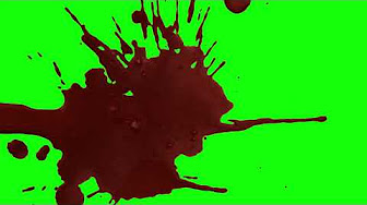 Green Screen Blood Splatter Youtube Green Screen Blood Splatter Youtube