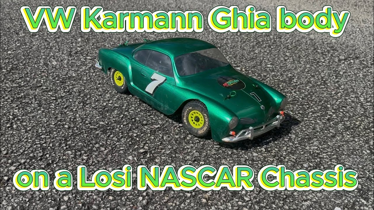 Losi Nascar VXL Brushless Conversion with a Tamiya Karmann Ghia Body | RC