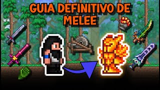 GUIA DE PROGRESSÃO DEFINITIVO DE MELEE NO TERRARIA 1.4.4.9!