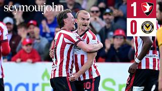 Match Highlights Cheltenham Town 1-0 Newport County - Presented By Seymour John