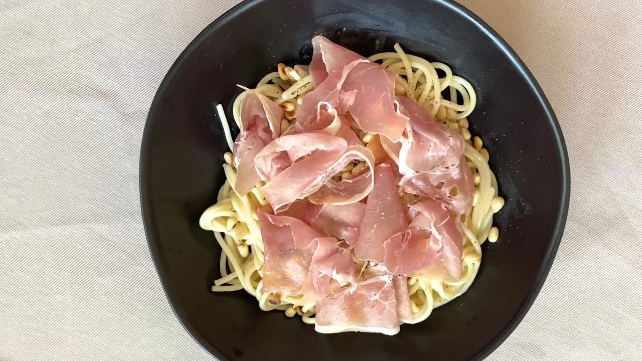 Pasta with prosciutto! Dinner at home like in a restaurant YouTube