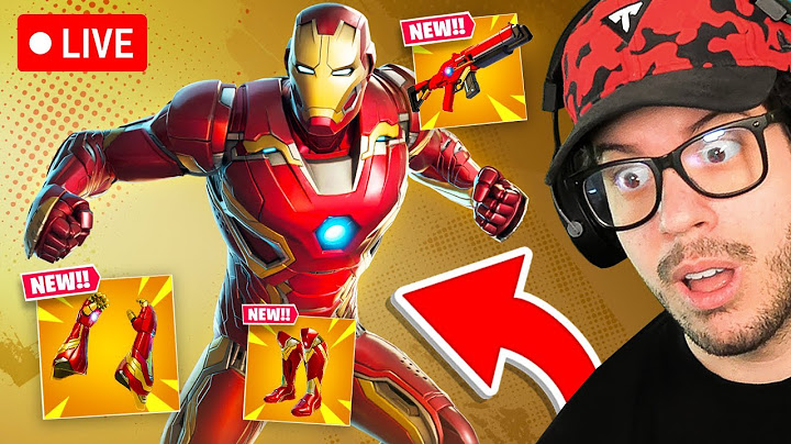 NEW MYTHIC *IRON MAN* UPDATE! (Fortnite Battle Royale)