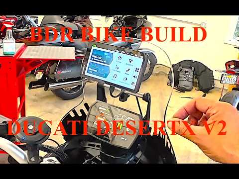 BDR Bike Build 2026 Ducati DesertX V2 Navigation Install Garmin Zumo XT2 #570