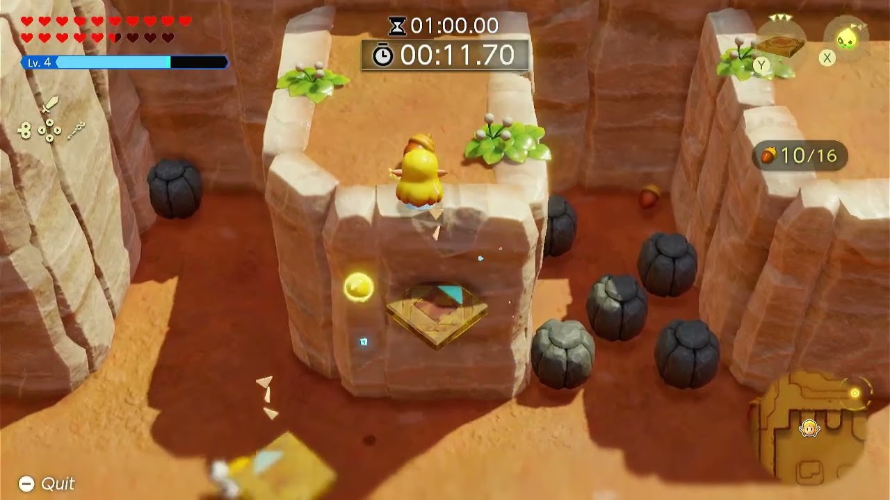 Acorn Gathering - West Hyrule Field in 18.69s