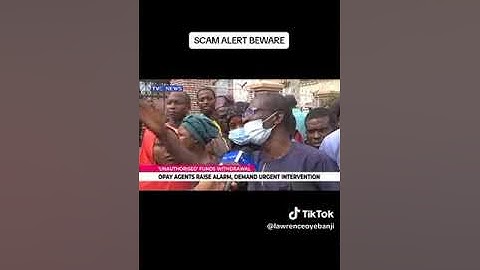 OPAY SCAM ALERT