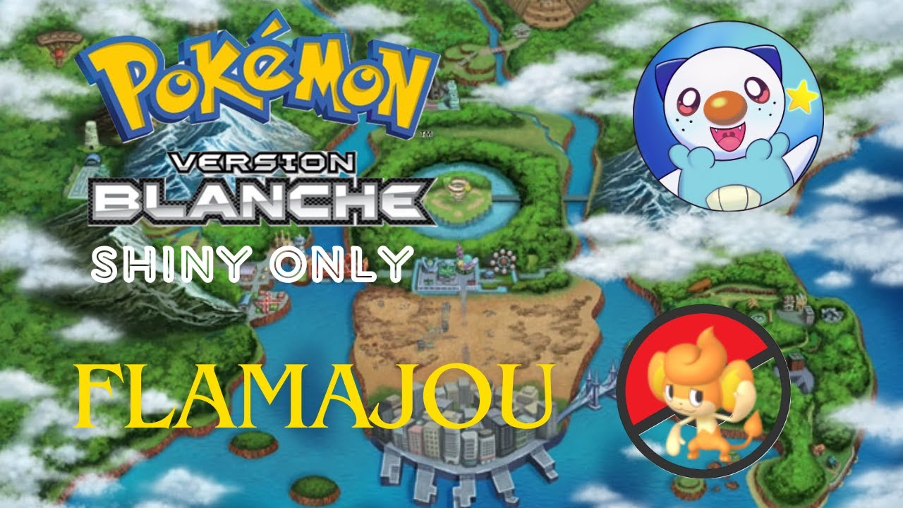 VOD Nocturne : Chasse de Flamajou Shiny sur Pokémon Blanc 1/8192
