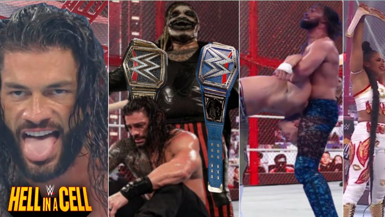 The Fiend Returns.. Attacks Roman !! Seth Vs Cody, WWE Hell in a Cell 2022 Highlights, New Champion