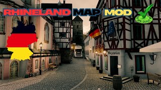 ETS 2 - Rhineland Map Mod