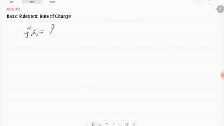 Math 1610 Basic rules and rate of change (1)