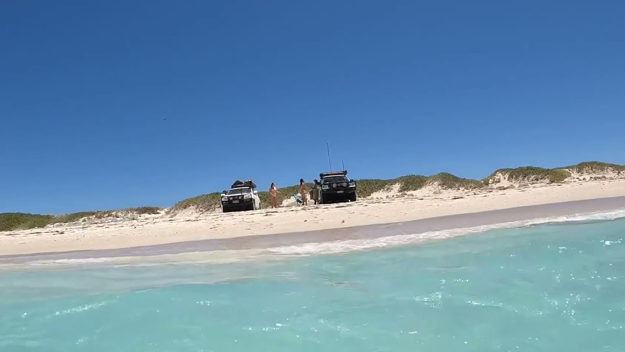 Dampiers Landing Dirk Hartog Island 🤩 super klares Wasser 😱😱😱