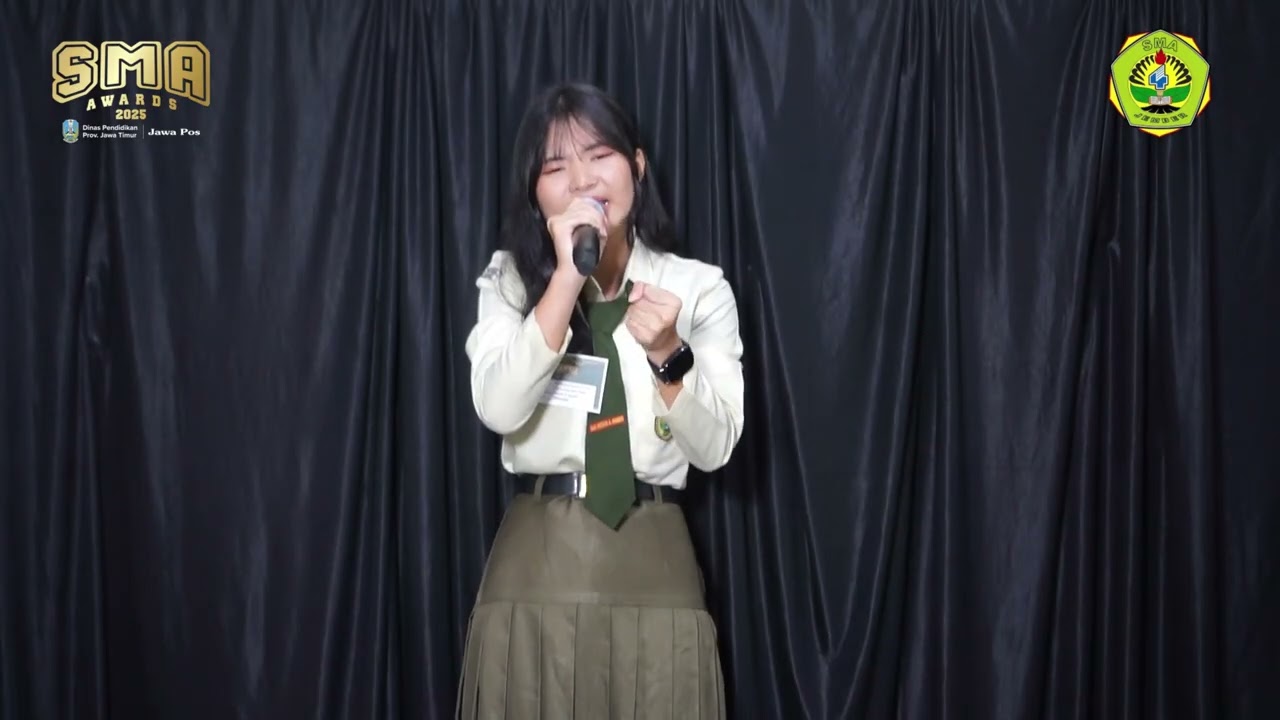 Jawa Pos SMA Awards 2025 - Solo Vocal Putri - SMA Negeri 4 Jember - Nathasya Cherryn A.S