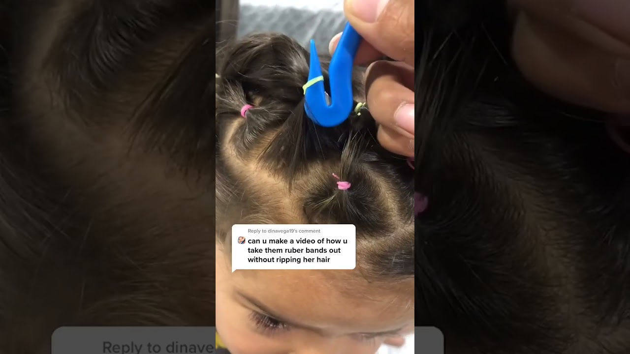 Elastic Hair Band Remover: A Must-Have Tool for Toddler Hair 