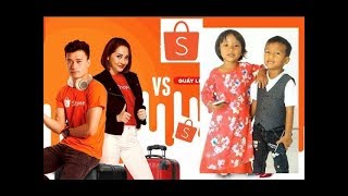 Shopee Nhí -   Nữ huka \u0026 Giao Khiêm - Erik Noai [kênh mua bán hàng số 1 việt nam]