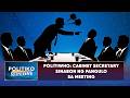 POLITIWHO: Cabinet Secretary sinabon ng pangulo sa meeting