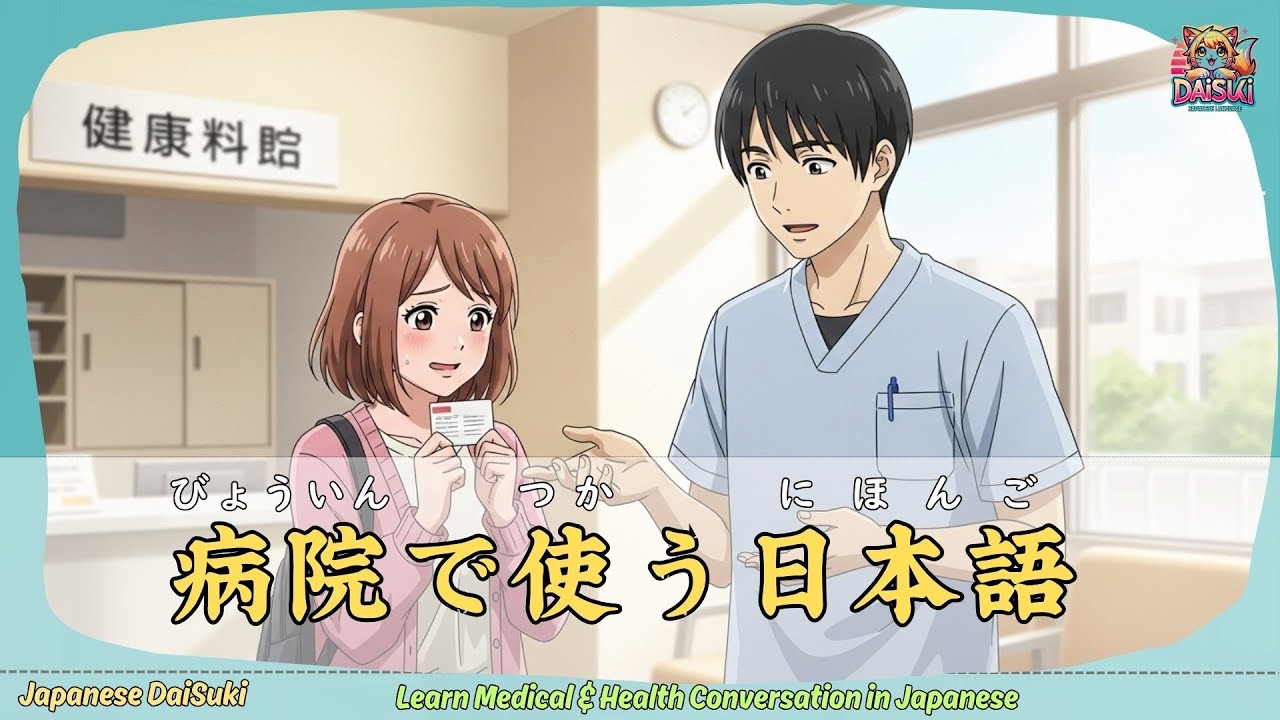 病院で使う日本語 Learn Medical & Health Conversation in Japanese