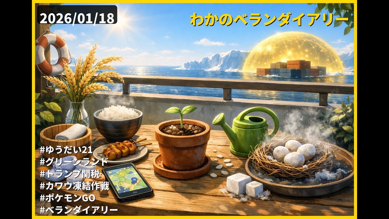 20260118のベランダイアリー