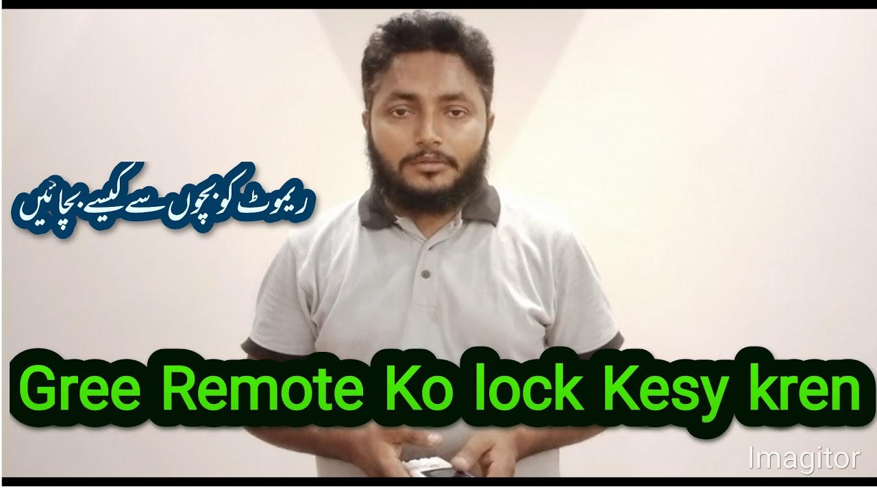 How can use Child Lock of Gree Ac Remote YouTube